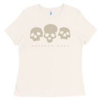 Bone memento mori three skulls Ladies Tee - artisFamous