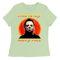 Matcha this is my happy face Ladies Tee - artisFamous