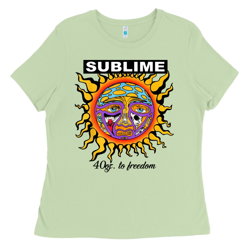 Sunflower Sublime 40oz To Freedom Ladies Tee by artisFamous | Teevron