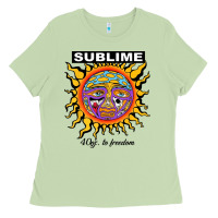 Matcha sunflower sublime 40oz to freedom Ladies Tee - artisFamous