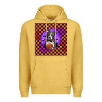 Antique Gold Halloween American Pitbull Terrier Premium Hoodie - LillyAllenDesigns