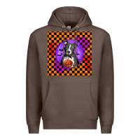 Coffee Halloween American Pitbull Terrier Premium Hoodie - LillyAllenDesigns