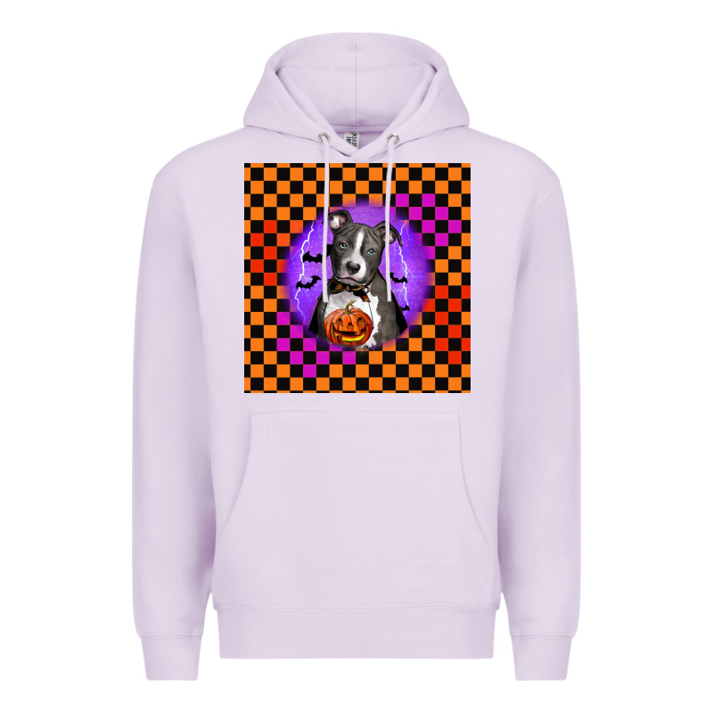 Halloween American Pitbull Terrier Premium Hoodie by LillyAllenDesigns | Teevron