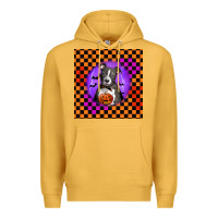Mustard Halloween American Pitbull Terrier Premium Hoodie - LillyAllenDesigns