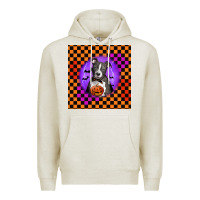 Oatmeal Heather Halloween American Pitbull Terrier Premium Hoodie - LillyAllenDesigns