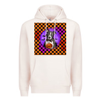 Pale Pink Halloween American Pitbull Terrier Premium Hoodie - LillyAllenDesigns