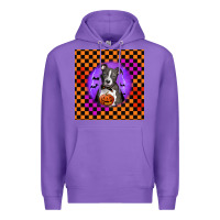 Purple Halloween American Pitbull Terrier Premium Hoodie - LillyAllenDesigns