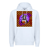 White Halloween American Pitbull Terrier Premium Hoodie - LillyAllenDesigns