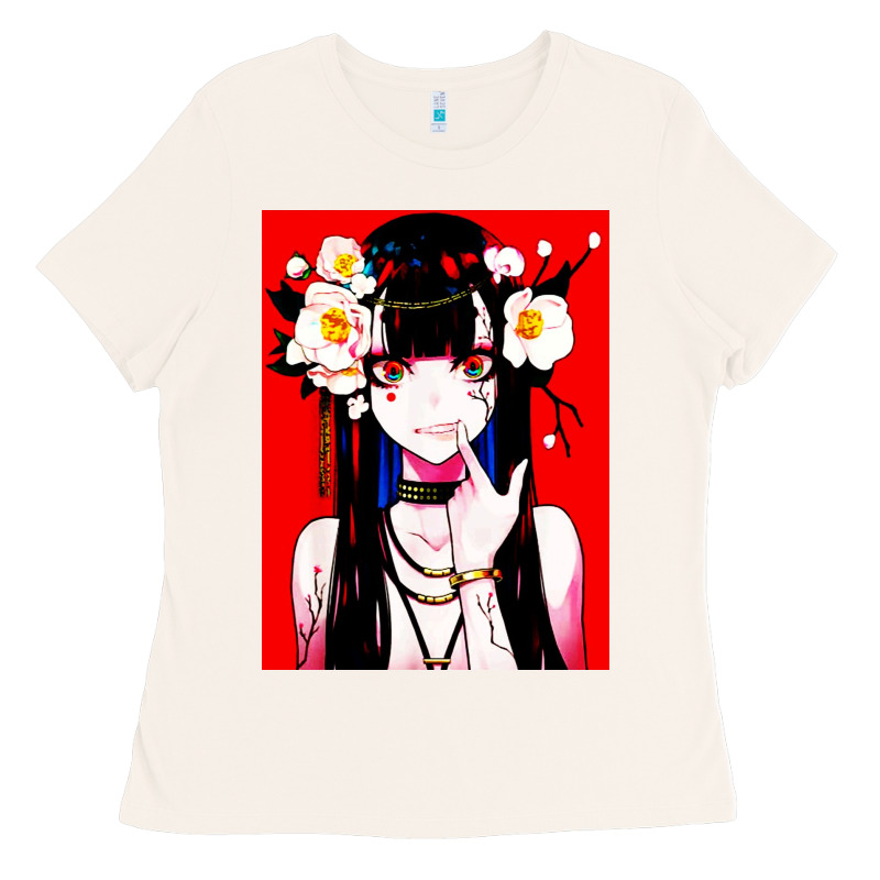 Anime Girl Japanese Ladies Tee by artisFamous | Teevron