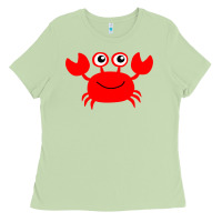 Matcha Red Crab Ladies Tee - artisFamous