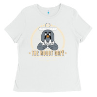 White the roost animal cafe Ladies Tee - artisFamous