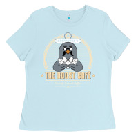 Baby Blue the roost animal cafe Ladies Tee - artisFamous