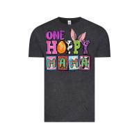Vintage Black Easter Day One hoppy mama Vintage Tee - OliviaCreatesArt