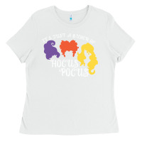 White hocus pocus shirt Ladies Tee - artisFamous