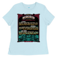 Baby Blue face mask mansfield ohio inkcarceration lineup Ladies Tee - artisFamous