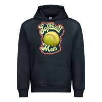 Navy softball mom Urban Hoodie - JahusDesignShop