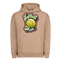 Pigment Burro softball mom Urban Hoodie - JahusDesignShop