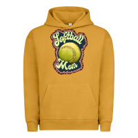 Pigment Peanut Butter softball mom Urban Hoodie - JahusDesignShop