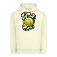 Pigment Pistachio softball mom Urban Hoodie - JahusDesignShop