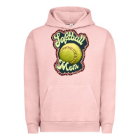 Pigment Salmon softball mom Urban Hoodie - JahusDesignShop