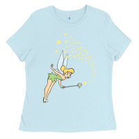 Baby Blue tinkerbell magic Ladies Tee - artisFamous