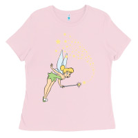 Bubblegum Pink tinkerbell magic Ladies Tee - artisFamous
