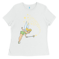 White tinkerbell magic Ladies Tee - artisFamous