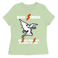 Matcha black rock and roll Ladies Tee - artisFamous