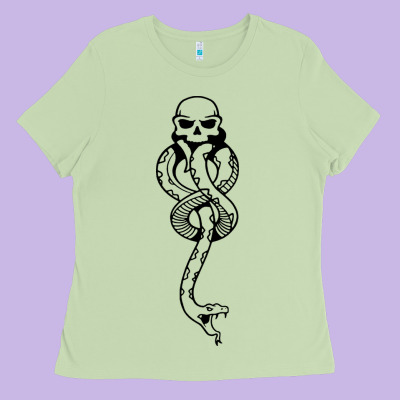 Dark Mark Ladies Tee Designed By Artisfamous