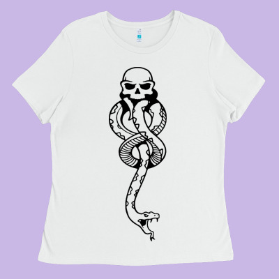 Dark Mark Ladies Tee Designed By Artisfamous
