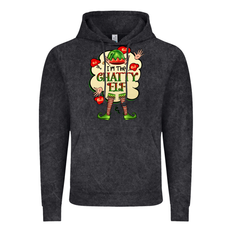 Im The Chatty Elf Vintage Hoodie by FaDigitalArtStudio | Teevron