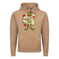Vintage Coffee im the chatty elf Vintage Hoodie - FaDigitalArtStudio