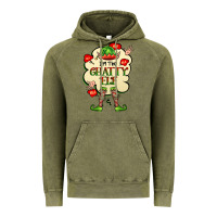 Vintage Olive im the chatty elf Vintage Hoodie - FaDigitalArtStudio