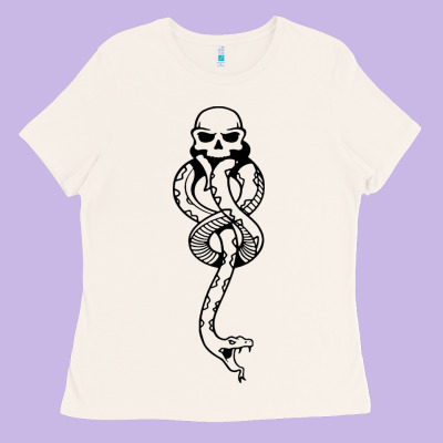 Dark Mark Ladies Tee Designed By Artisfamous