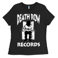 Black death row records black Ladies Tee - artisFamous