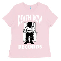 Bubblegum Pink death row records black Ladies Tee - artisFamous