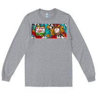 Heather Grey no place like home baseball Long Sleeve Tee - BundleAndBundleShop