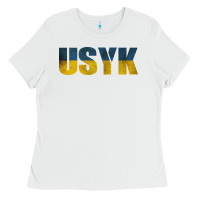 White USYK Ladies Tee - artisFamous