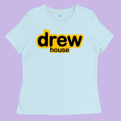 Drew Smile House Ladies Tee Designed By Artisfamous