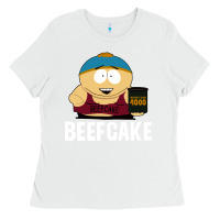 White beefcake Ladies Tee - artisFamous