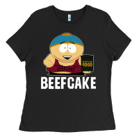 Black beefcake Ladies Tee - artisFamous