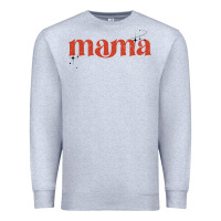 Heather Grey mama stronger than the storm Premium Sweatshirt - JahusDesignShop