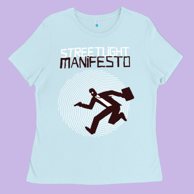 Streetlight Manisfesto Vertigo Ladies Tee Designed By Artisfamous