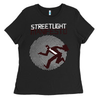 Black streetlight manisfesto vertigo Ladies Tee - artisFamous