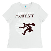 White streetlight manisfesto vertigo Ladies Tee - artisFamous