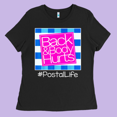 Back And Body Hurts Ladies Tee Designed By Artisfamous