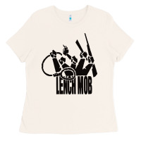Bone lench mob ice cube nwa west coast crewneck Ladies Tee - artisFamous