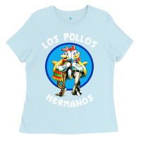 Baby Blue los pollos hermanos classic Ladies Tee - artisFamous