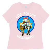 Bubblegum Pink los pollos hermanos classic Ladies Tee - artisFamous