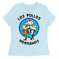 Baby Blue los pollos hermanos classic Ladies Tee - artisFamous
